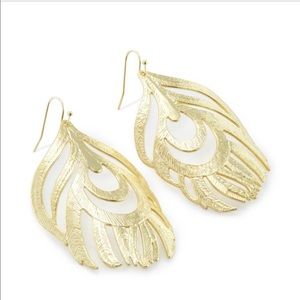 Kendra Scott Karina Statement Earrings in Gold!!!